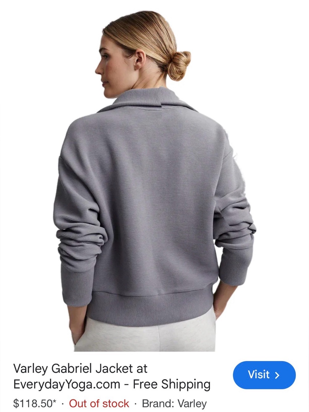 Varley Gabriel Jacket Size Large - Picture 10 of 11